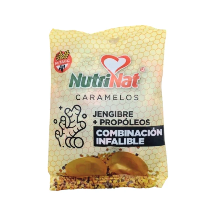 Caramelos Jengibre y Propoleo 10 Unidades x50gr