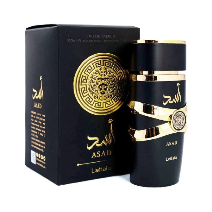 Perfume Árabe Asad Negro x100ml Original