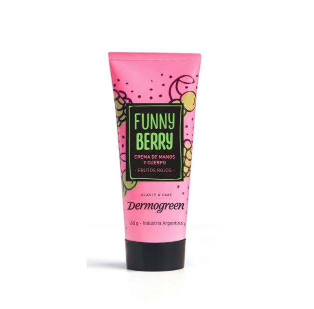 Crema para Manos y Cuerpos Frutos Rojos x60gr