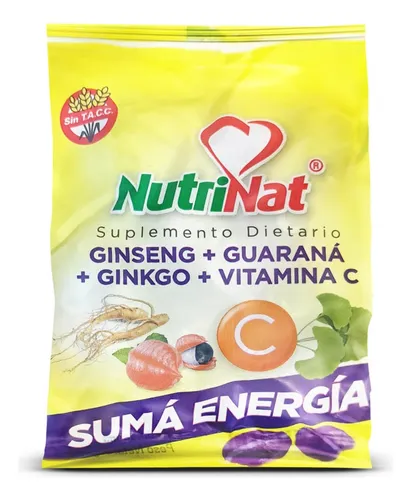 Caramelos Suma Energia Guarana+Ginsen+Vit C 10 Unidades x 50gr