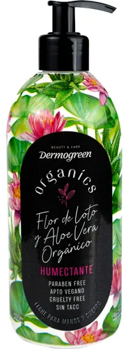 Crema Flor de Loto Organica Vegana x500ml