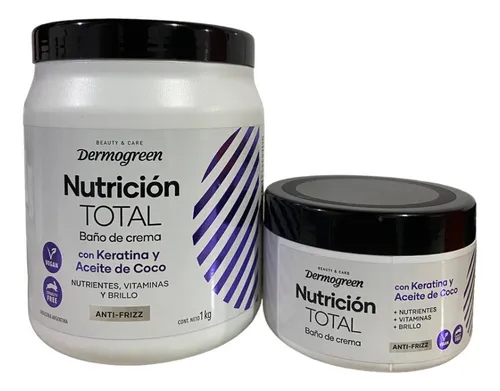 Baño de Crema con Keratina y Aceite de Coco x1K