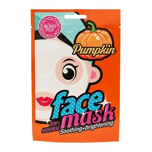 Máscara Bling Pop Calabaza