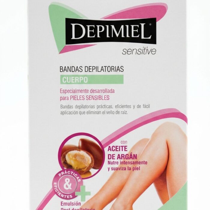 Banda Depilatoria Cuerpo Piel Sensible x12unidades