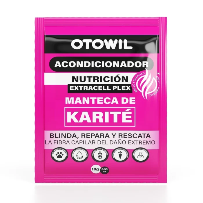 Sobre Acondicionador con Manteca de Karite