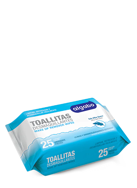 Toallitas Desmaquillantes Azul x25 unidades