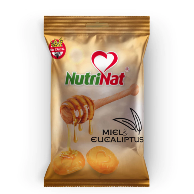 Caramelos Miel y Eucaliptus 10 Unidades x50gr