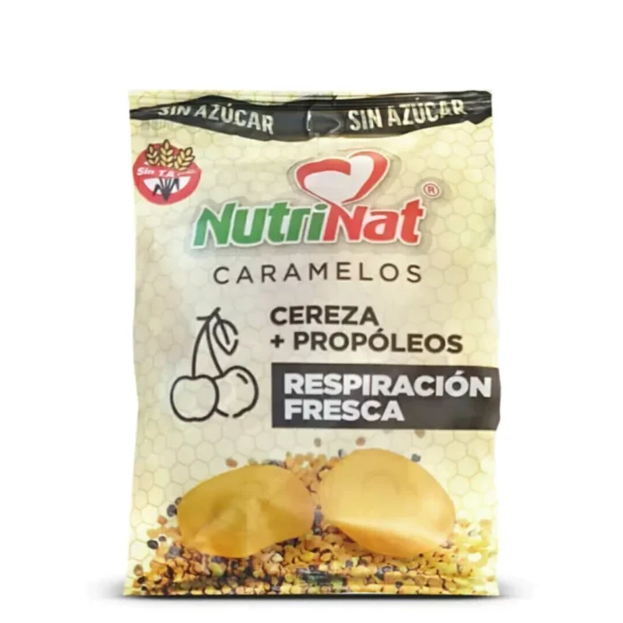Caramelos Cereza y Propolio 10 Unidades x50gr