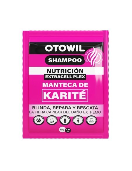 Sobre Shampoo con Manteca de Karite x10g