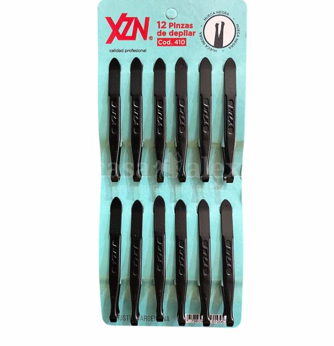 Pinza Depilar Xzn x12 unidades