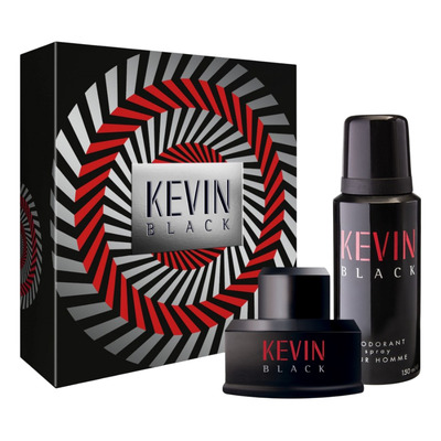 Estuche Kevin Negro 2 Unidades