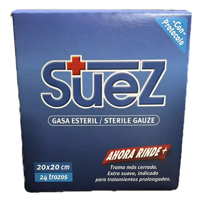 Gasa Suez 20x20cm