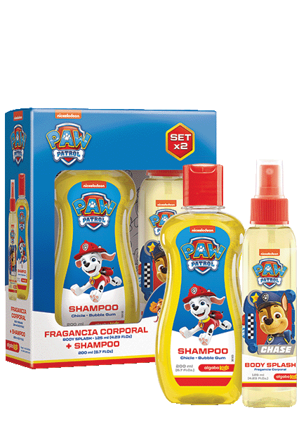 Set Paw Patrol Shampoo + Colonia Algabo