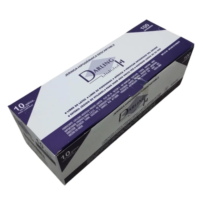 Jeringa Sin Aguja 10cc x 100unidades