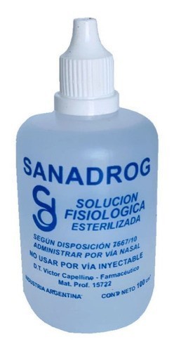 Solución Fisiologica 100cc