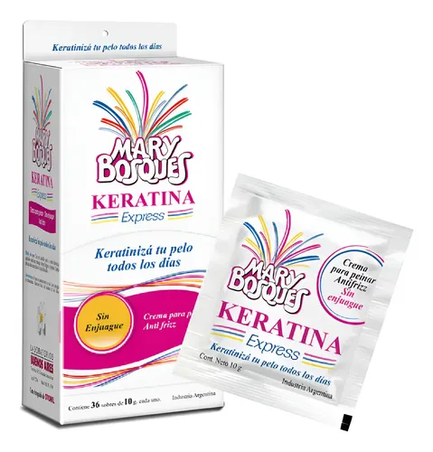 Exhibidor x36 Sobres Keratina Express