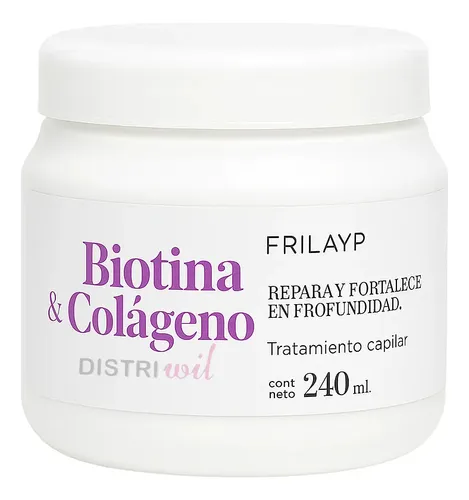 Máscara Biotina y Colageno x240ml