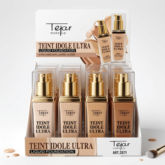 Base Líquida de Vidrio Tejar Exhibidor x12 unidades