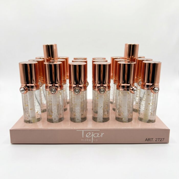 Lip Gloss 24K Tejar Exhibidor x24 Unidades