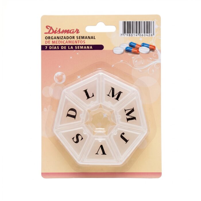 Pastillero Hexagonal Dismar