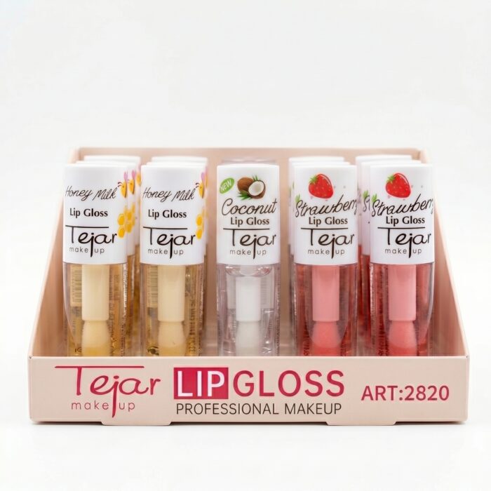 Lip Gloss Honey Banana / Frutilla Tejar Exhibidor x24 unidades