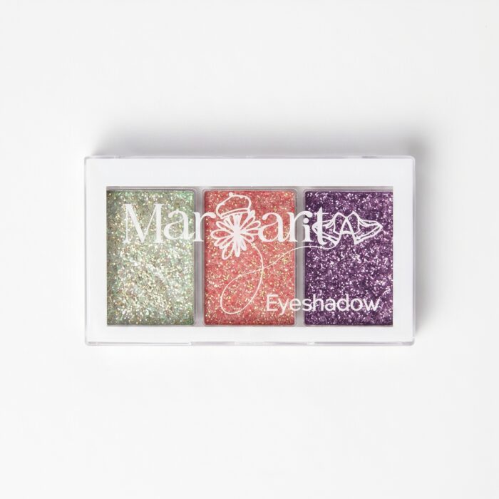 Sombra Mararita Glitter x3 colores