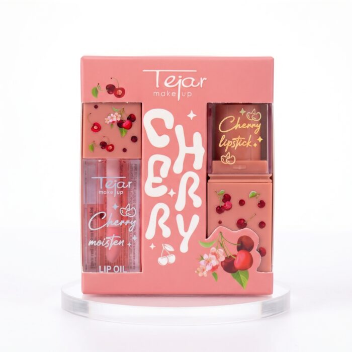 Lip Oil + Lip Balm Strawberry/Cherry Tejar