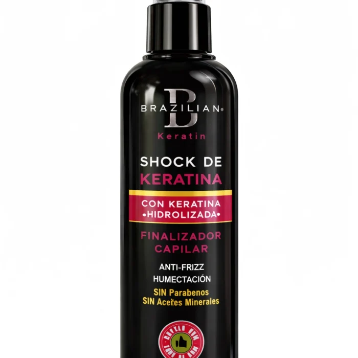 Shock de Keratina con Keratina Hidrolizada x 200ml Brazilian