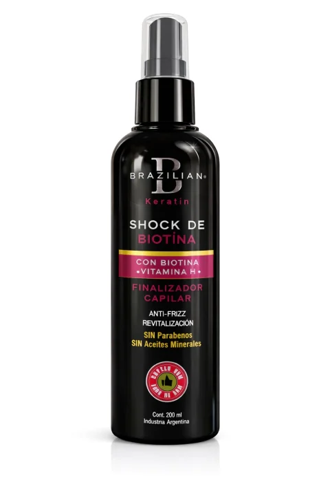 Shock de Biotina con Vitamina H x 200ml Brazilian
