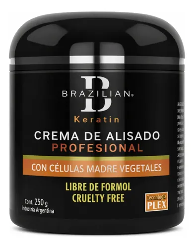 Alisado Brazilian Celulas Madres Vegetal x 250gr