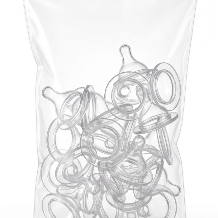Bolsa de Tetinas de Silicona Boca Ancha x 25 unidades