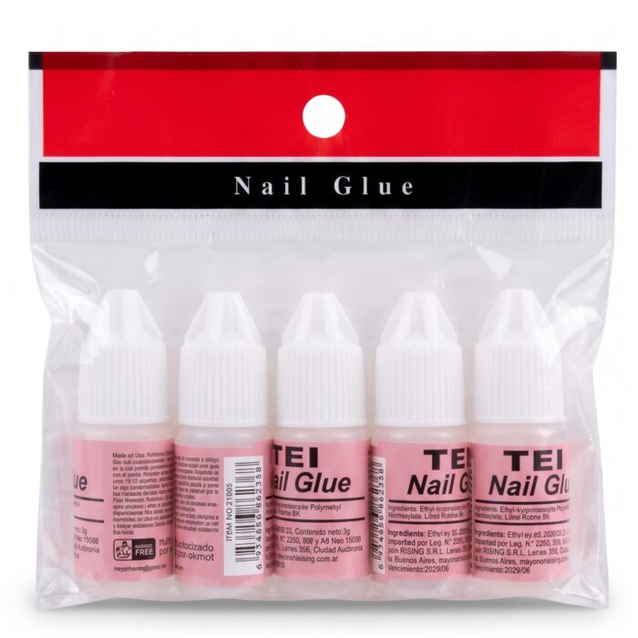 Pegamento de uñas x 5 unidades TEI