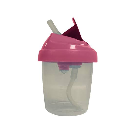 Vaso con Pajita de Tapa Hermética
